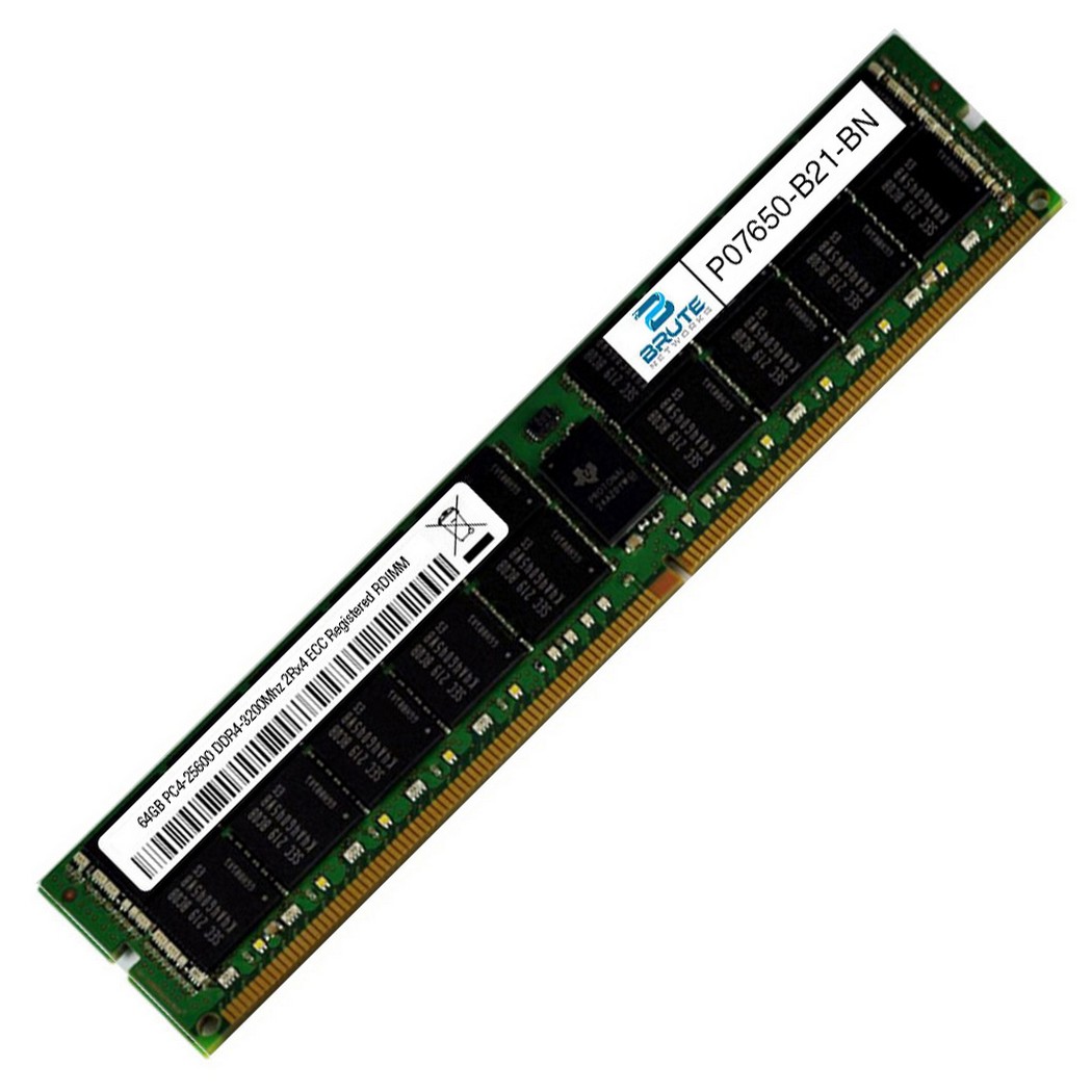 HP P07650-B21 64 GB DDR4-3200 MHz ECC – Memoria Smart Memory – Sigillata