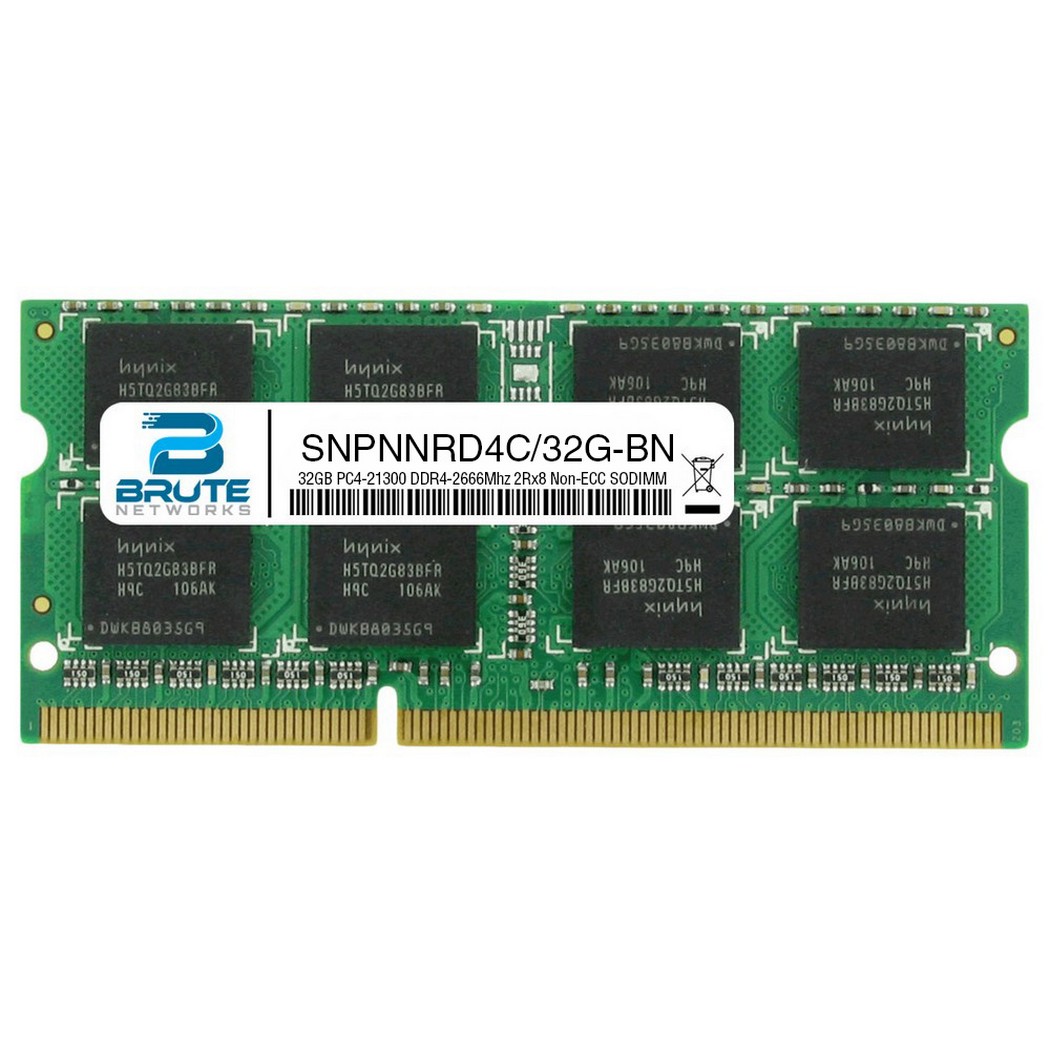 SNPNNRD4C/32G - Dell Compatible 32GB DDR4-2666Mhz 2Rx8 1.2v Non-