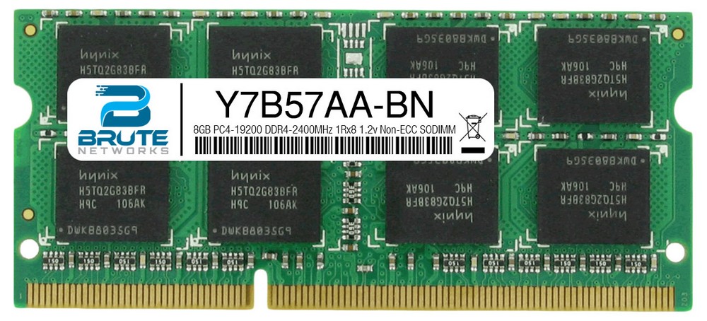 Y7B57AA - HP Compatible 8GB PC4-19200 DDR4-2400MHz 1Rx8 1.2v Non